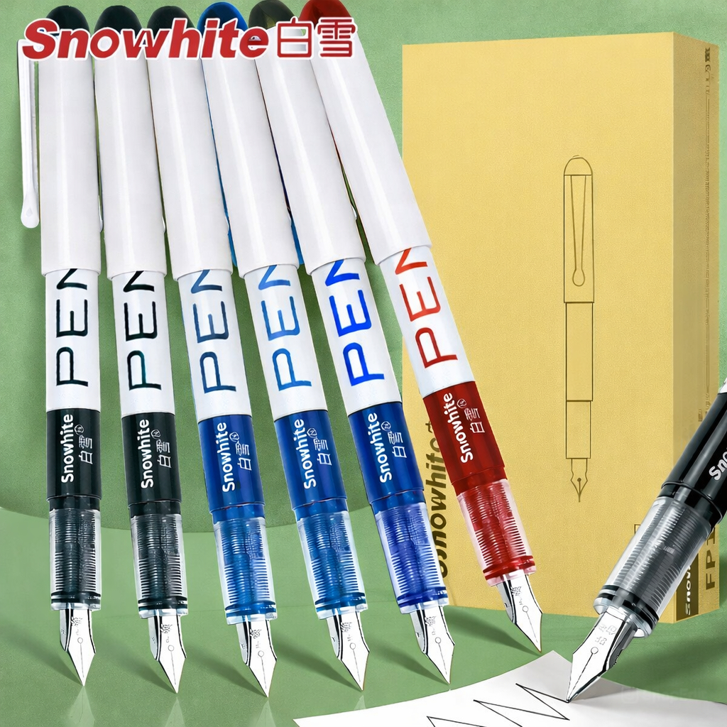 Bút Máy Gel FP34 - Dành Cho Học Sinh Tiểu Học Mực Ra Đều Viết Trơn Tru Không Tắc Không Lem - Sản Phẩm Mới Nhất 2026
