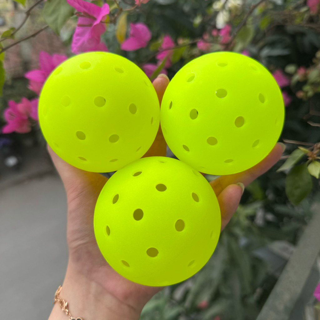 Bóng Pickleball thi đấu tập luyện chuyên nghiệp ngoài trời 48 lỗ chất lượng quốc tế BS