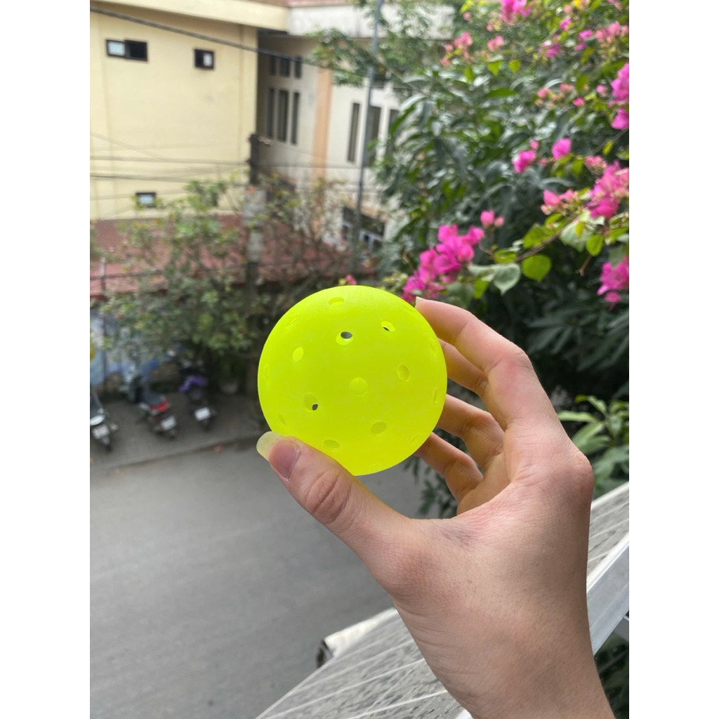 Bóng Pickleball thi đấu tập luyện chuyên nghiệp ngoài trời 48 lỗ chất lượng quốc tế BS