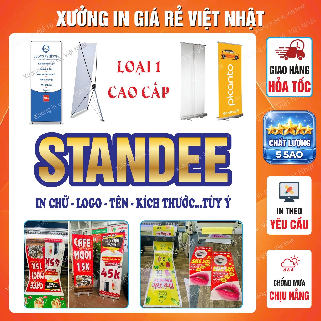 Standee theo yêu cầu, Free thiết kế_Giá gốc tại xưởng | Shopee Việt Nam