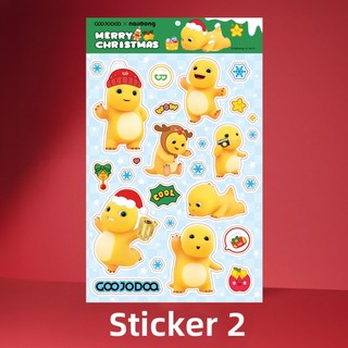 GOOJODOQ Sticker nhãn dán SIÊU DỄ THƯƠNG CUTE Phụ Kiện Phone DIY nhãn dán