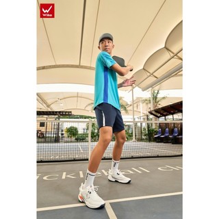 Giày Pickleball Mato x Quang Dương,Upper Wi Fly-knit co giãn đa chiều, Đệm Wi-Cloud hấp thụ lực tốt