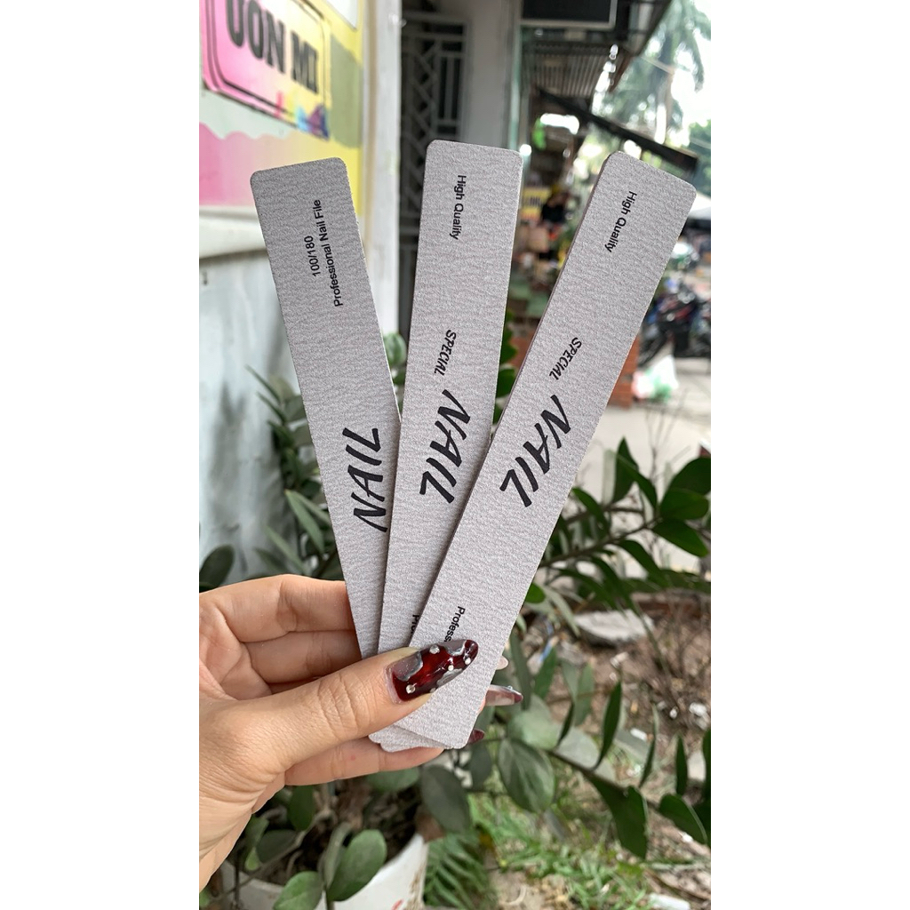 combo 3 cây dũa Nail đầy đủ _Linh Bùi