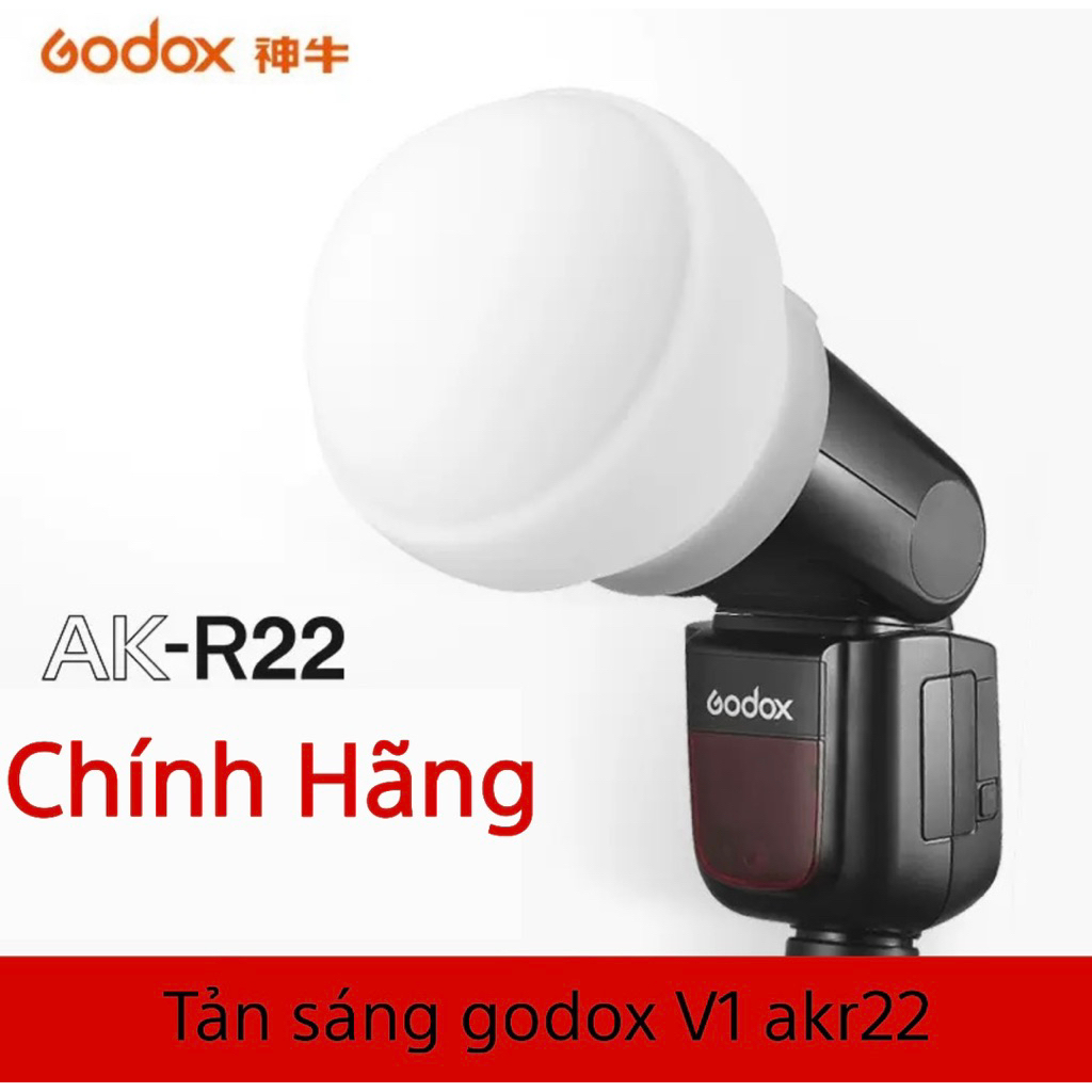 [ FREESHIP ] [ Chính Hãng ] Tản Sáng Godox AK-R22 Diffuser Dome dùng ...