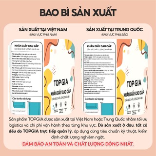 Khăn giấy rút treo tường TopGia đa sắc, giấy vệ sinh đa năng từ bột giấy thiên nhiên, 1280tờ/4lớp