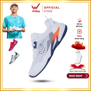 Giày Pickleball Mato x Quang Dương,Upper Wi Fly-knit co giãn đa chiều, Đệm Wi-Cloud hấp thụ lực tốt