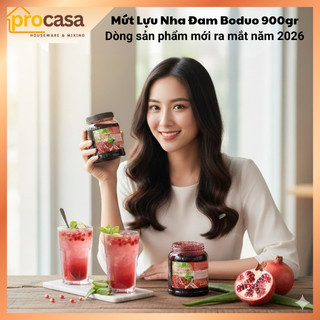 Mới 2026 - 900gr - Mứt Boduo Signature - Lựu nha đam - Nguyên liệu pha chế