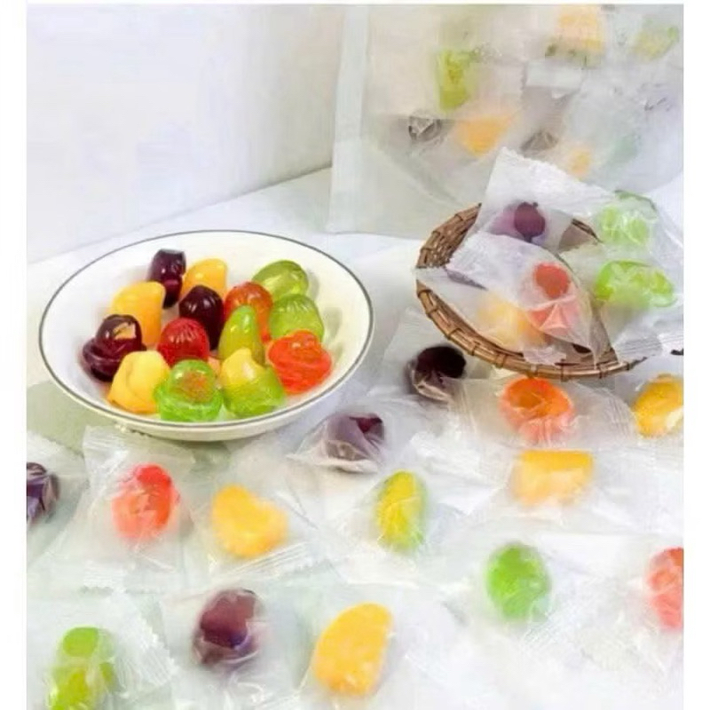 Kẹo Dẻo Trái Cây Bóc Vỏ Mix Vị