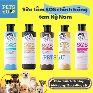 [CHÍNH HÃNG] [TEM KỲ NAM] SỮA TẮM SOS – Dành cho MỌI THÚ CƯNG