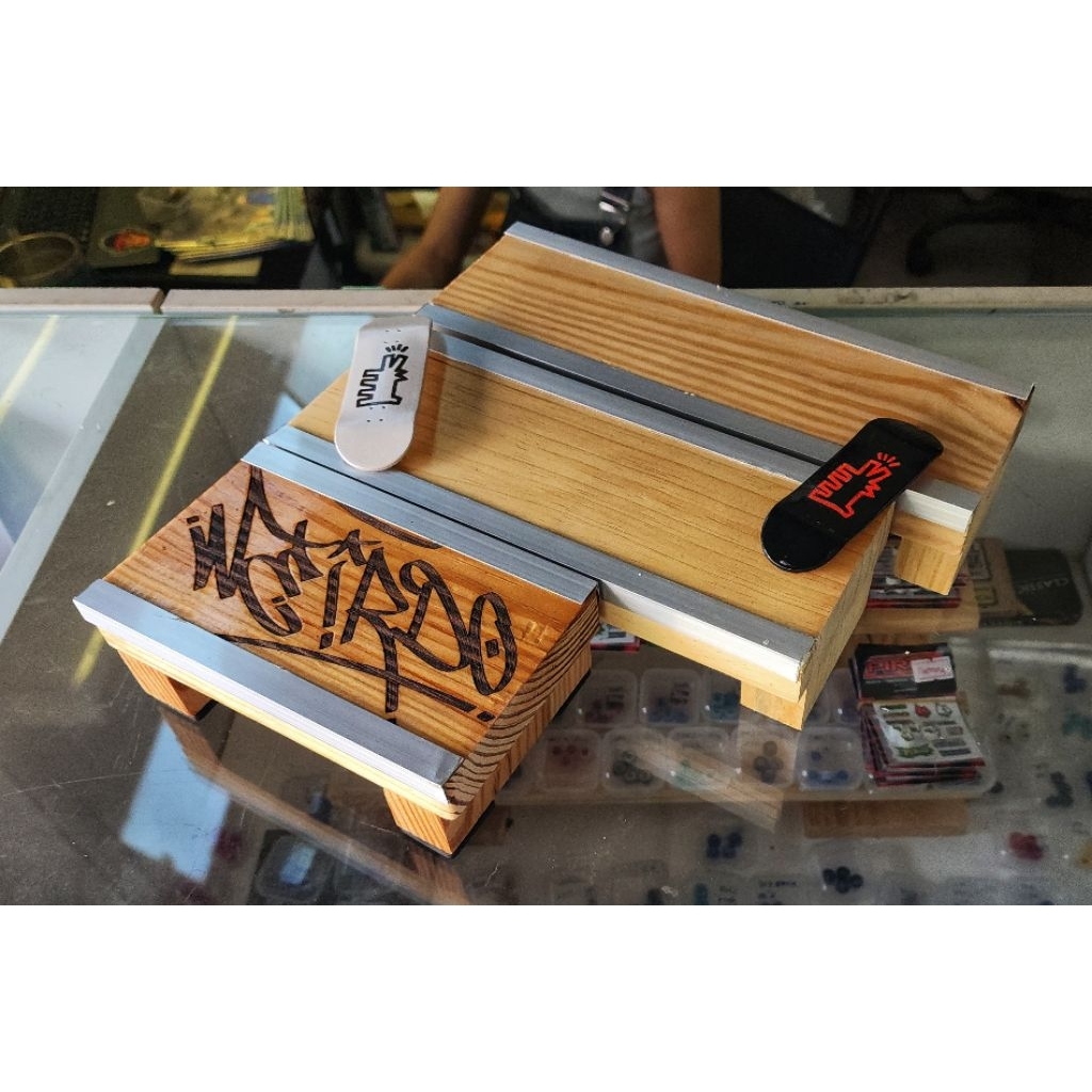 Cosa Nostra Skateboard Fingerboard ramp box obstacle. Handmade in ...