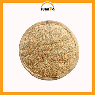 Bông Massage Xơ Mướp D12cm Rửa Sạch Mặt Mát Xa Tẩy Trang Tẩy Tế Bào Chết Thiên Nhiên 100%