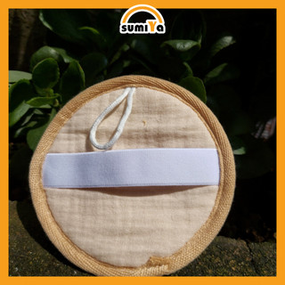 Bông Massage Xơ Mướp D12cm Rửa Sạch Mặt Mát Xa Tẩy Trang Tẩy Tế Bào Chết Thiên Nhiên 100%