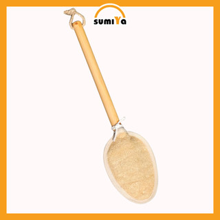 Cây kỳ Lưng Xơ Mướp Cán Gỗ Tẩy Tế Bào Chết Mát Xa Lưng Thiên Nhiên 100%