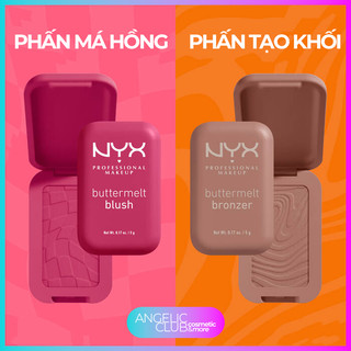 Phấn Má NYX, Phấn Má Hồng NYX Professional Makeup Buttermelt Blush 5g.