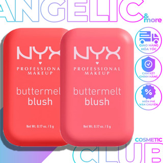 Phấn Má NYX, Phấn Má Hồng NYX Professional Makeup Buttermelt Blush 5g.