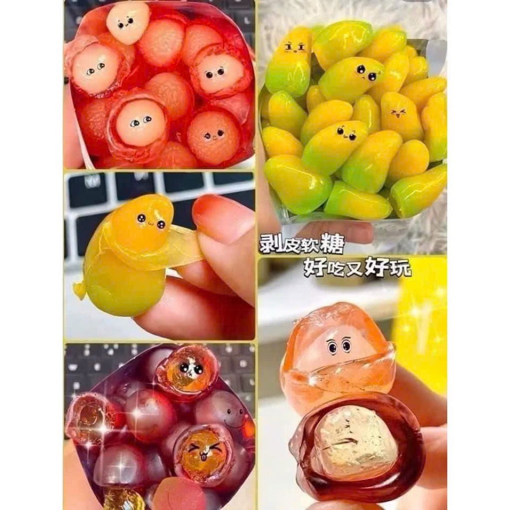 KẸO CHÍP BÓC VỎ MiX NHiỀu VỊ