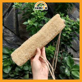 Đai Kỳ Lưng Xơ Mướp Nguyên Bản Tẩy Tế Bào Chết Mát Xa Lưng Thiên Nhiên 100%