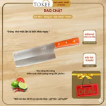 Bộ 2 Dao Bếp Tokee TK-04 – Dao Chặt, Dao Lọc,  Cán Gỗ Hương Chắc Chắn, Dùng Gia Đình Bảo hành 1 năm — ảnh 3