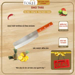 Bộ 2 Dao Bếp Tokee TK-04 – Dao Chặt, Dao Lọc,  Cán Gỗ Hương Chắc Chắn, Dùng Gia Đình Bảo hành 1 năm — ảnh 4