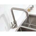 Gía shock. Combo chậu rửa chén bát 2 hố Eurolife, Inox cao cấp, trọn bộ 3 món đầy đủ cho nhà bếp (COMBO C8+T001+R8) — ảnh 7