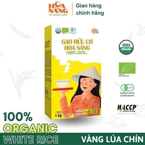 Gạo hữu cơ ST25 Hoa Nắng