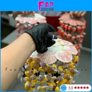 Chuông Gió Phong Thủy Làm Từ Vỏ Sò Ốc Biển Trang Trí Nhà Cửa, DECOR TRANG TRÍ CÁC NHÀ HÀNG QUÁN ĂN, CHÙA, NHỜ