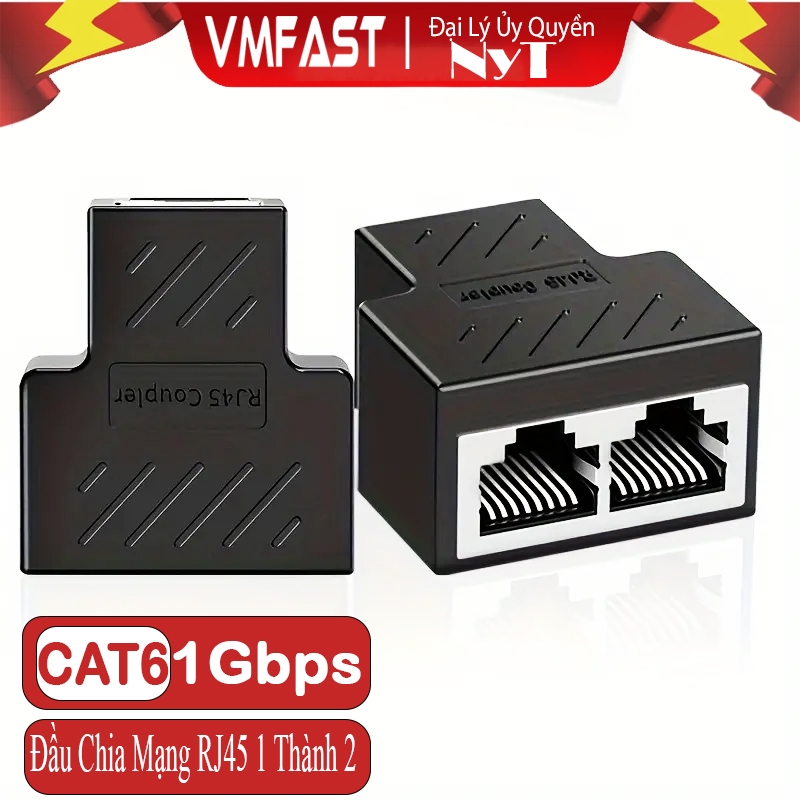 Đầu Nối Dây Cáp Mạng RJ45 Chia 1 Thành 2 Cao Cấp | Shopee Việt Nam