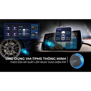 VIETMAP BT10 - cảm biến áp suất lốp chuyên dùng với android box Vietmap BS10, BS10 lite, màn android