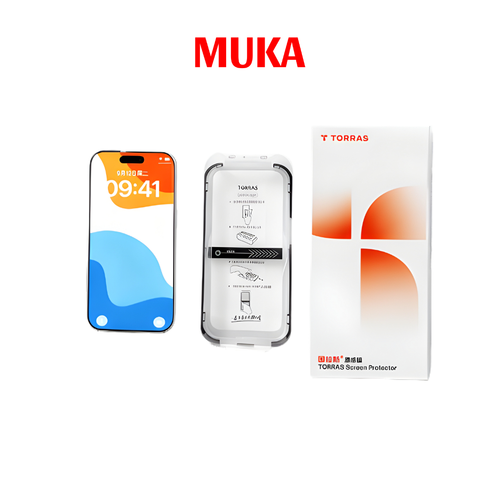 MUKA-Kính cường lực TORRAS Chống ánh sáng xanh Bảo vệ mắt Không viền ...