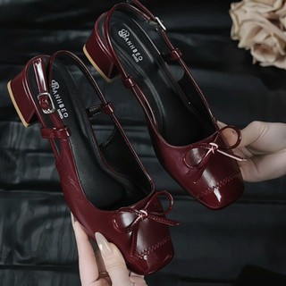 Giày Sandal cao gót Nữ cao 3cm Năng động Sang trọng Bền chắc Giày Bánh Bèo mã SandalKissie3P