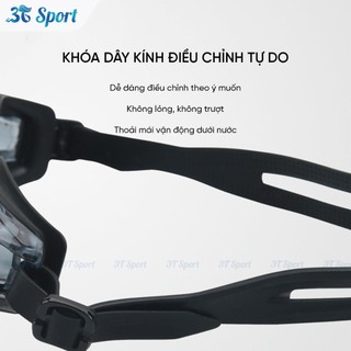 Kính bơi cao cấp Youyou chống mờ, Kính bơi cận 1.5 - 6.0 độ, thiết kế ôm khít tầm nhìn rõ nét KB6716