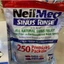 Muối sinh lý rửa mũi Neilmed Sinus Rinse hàng Mỹ (Túi 250 gói muối không kèm bình)