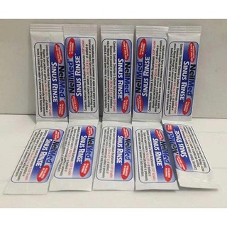 Muối sinh lý rửa mũi Neilmed Sinus Rinse hàng Mỹ (Túi 250 gói muối không kèm bình) -Hàng Chính Hãng