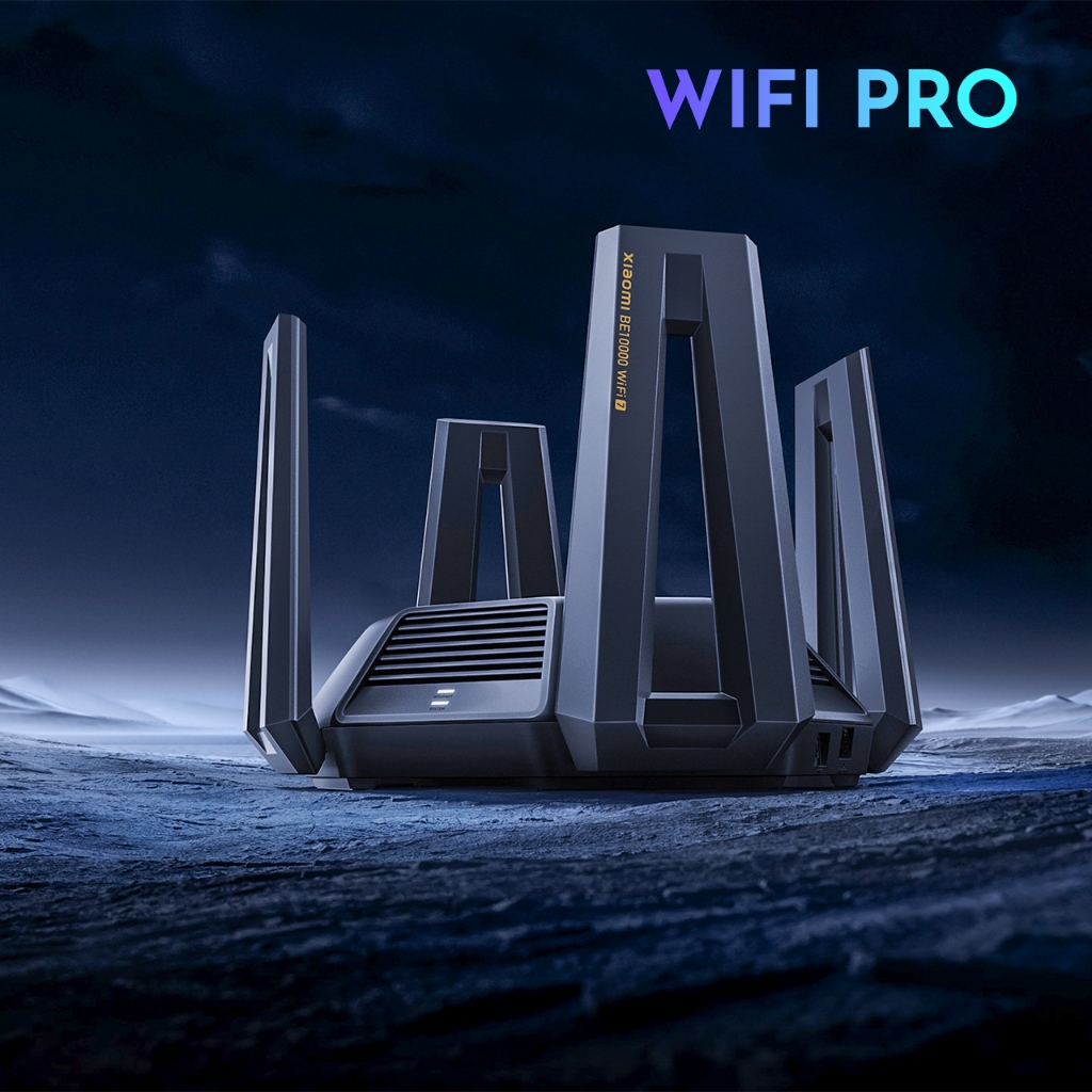 Bộ phát Wifi 7 - Router Xiaomi BE10000 - 3 băng tần - Không tưởng