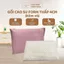 Gối Cao Su Thấp 4 Cm Siêu Mỏng Lasante Form Phẳng Truyền Thống Phù Hợp Cho Người Nằm Gối Thấp