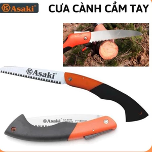 Cưa gấp cắt cành Asaki AK-8800,AK-8802,cưa gỗ xếp gọn Asaki,cưa gỗ mini,cưa cành cầm tay,cưa cành mini Asaki,cưa cắt