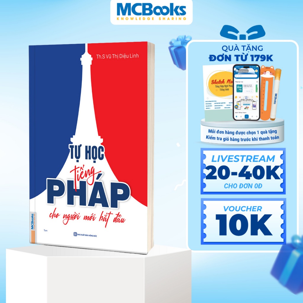Sách - Tự học Tiếng Pháp cho người mới bắt đầu