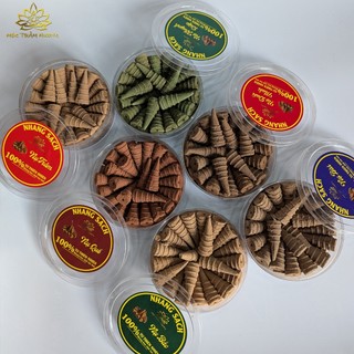 Combo 3 Hộp Nụ Thảo Mộc Tự Nhiên Trầm, Quế, Bắc, Bài, Khuynh Diệp (Tặng Lư Sứ) - Mộc Trầm Hương MTH