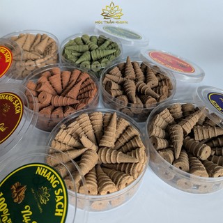 Combo 3 Hộp Nụ Thảo Mộc Tự Nhiên Trầm, Quế, Bắc, Bài, Khuynh Diệp (Tặng Lư Sứ) - Mộc Trầm Hương MTH