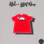 ⚡️[Hight Quality] Áo Phông Len \/ Red Cộc Tay Cổ Tròn - Điểm Nhấn Chữ Đen Đỏ Dệt Cánh Én Cao Cấp Nam Nữ