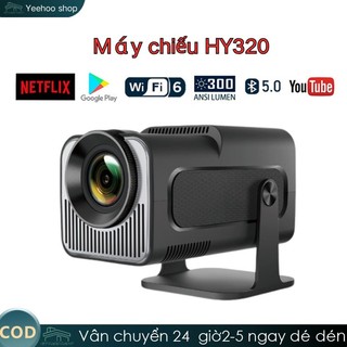 Máy chiếu HY320/HY300 Android 11Full HD 1080P WiFi6 Bluetooth 4K xem ...
