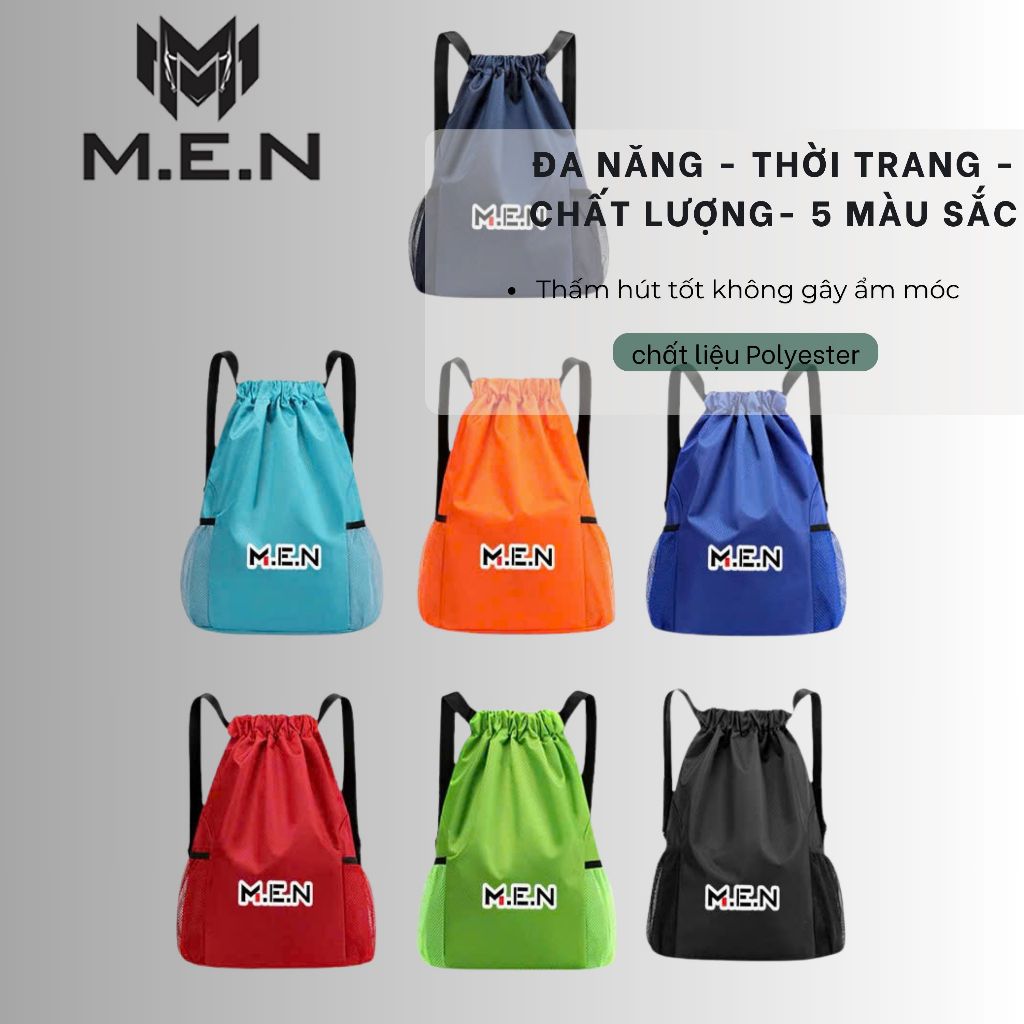 Balo dây rút vải sợi tổng hợp Men thể thao unisex có 7 màu sắc siêu đẹp [CÓ BẢO HÀNH]