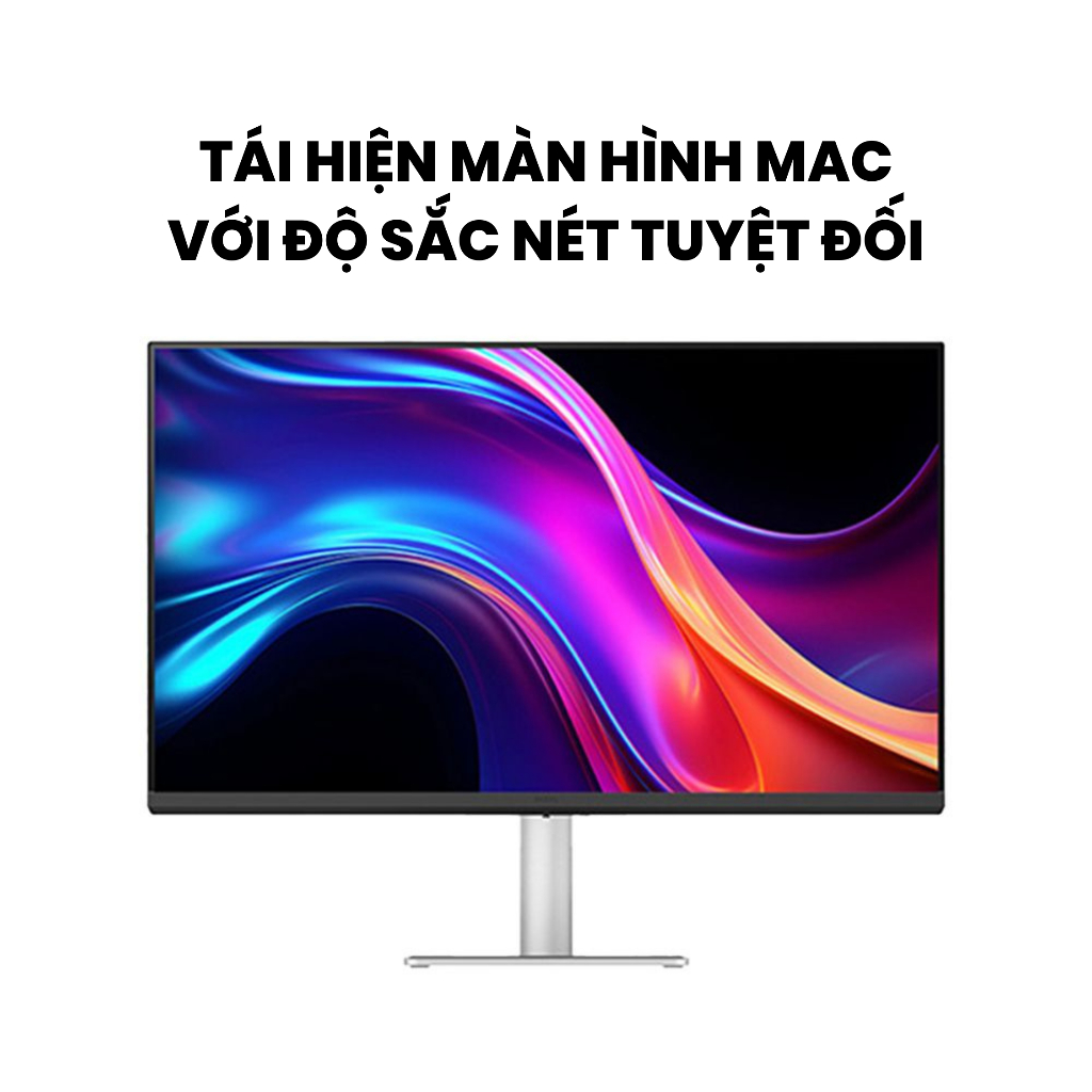 BenQ MA270UP_Màn hình máy tính dành cho Mac 27" 4K Nano Gloss USB Type-C 90W, thiết kế công thái học | BigBuy360 - bigbuy360.vn