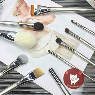 [GUOXIAONIU] Cọ Lẻ Makeup Chuyên Dụng Guoxiaoniu Vỏ Trắng Thân Bạc Lông Cọ Mềm Mại, Make Makeup Easy