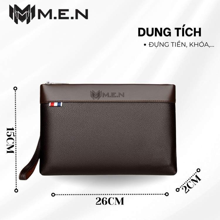 [2H] Ví Cầm Tay Nam bảng lớn Chuột túi phong cách hàn quốc lịch lãm đen nâu cực ngầu [GIÁ TỐT]