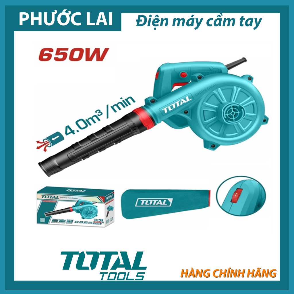 Máy thổi bụi 650W TOTAL TB6036 | Shopee Việt Nam