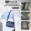 Túi đeo chéo kiểu ngang da ipad MÀU ĐẬM da loại 1 đẹp dẻo mịn CD3 GSR Shalla [hàng nhập khẩu] K501