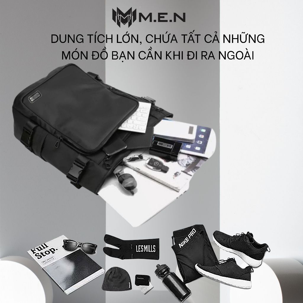 Balo nam đa năng giấu quai đựng laptop 17 inch Zone MenR7 fullđen cực ngầu