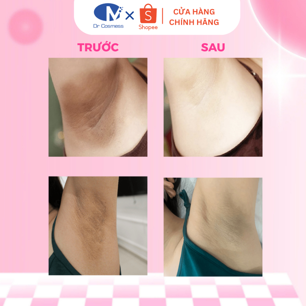 Thiết kế của Muối Tắm Hỗ Trợ Làm Sáng Da Vùng Nách