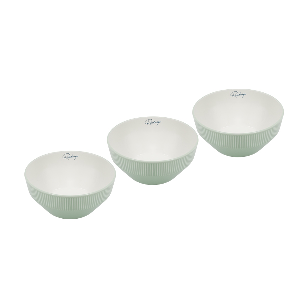 Bộ 3 bát tô nhỡ Elmich RoseDesign EL-0238